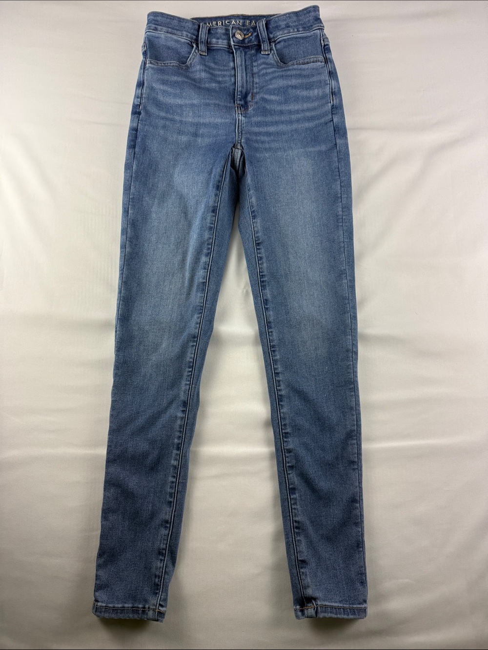 American Eagle Super High Rise Jegging Women's Size 00 Short Next Level Stretch